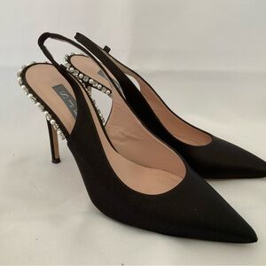 SJP by Sarah Jessica Parker satin sling back heels